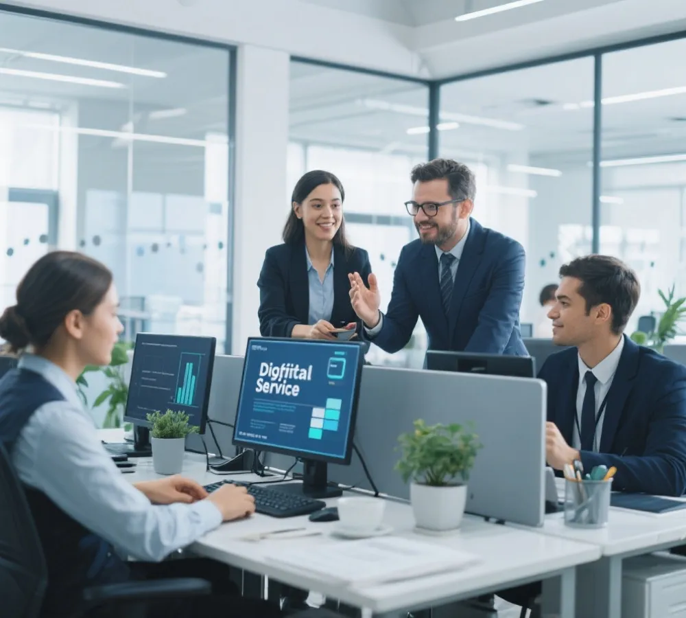 官方服务与支持示意图